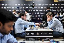 Азербайджанские гроссмейстеры вступили в борьбу в третьем раунде Кубка мира (ФОТО)