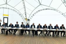 Azerbaijani working group holds meeting on transport, communications, high tech in Lachin (PHOTO)