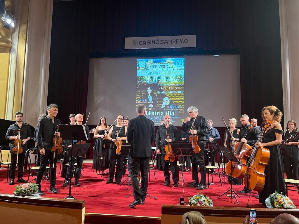 В городе Сан-Ремо состоялся концерт, приуроченный к 100-летию великого лидера Гейдара Алиева (ФОТО)