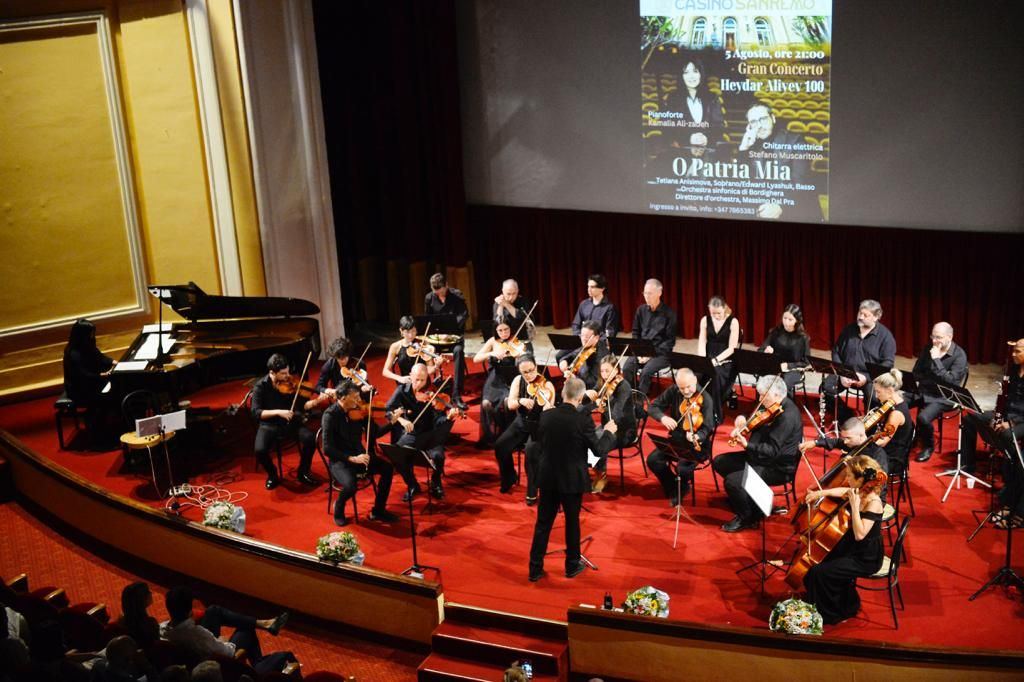 В городе Сан-Ремо состоялся концерт, приуроченный к 100-летию великого лидера Гейдара Алиева (ФОТО)
