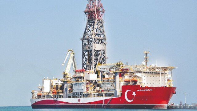 Türkiyənin “Abdülhamid Han” gəmisi Aralıq dənizində qazma işlərinə başlayır