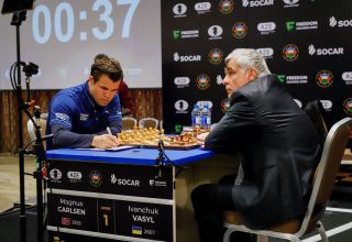 World Chess Cup in Baku: results of first game of fifth round