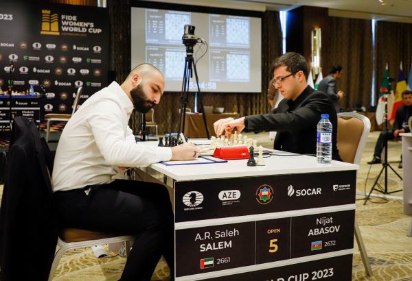 First game of fifth round underway at World Chess Cup in Baku (PHOTO)