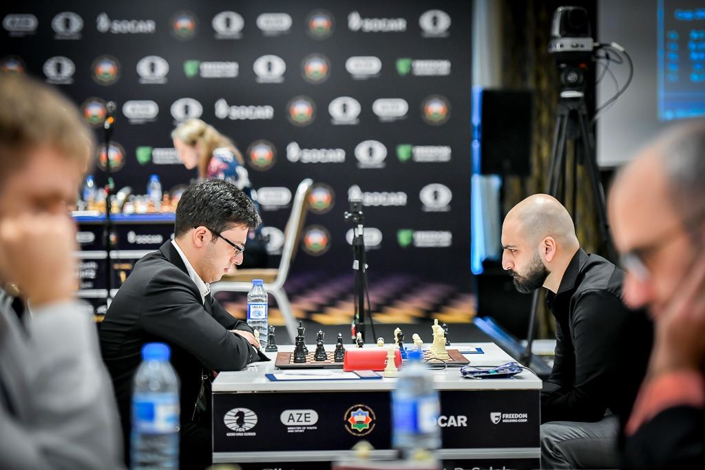 Азербайджанский шахматист Ниджат Абасов вышел в 1/4 финала Кубка мира в Баку (ФОТО)