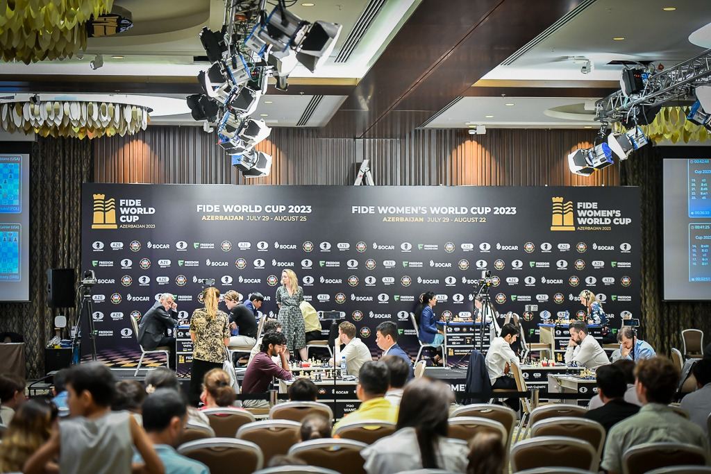 World Chess Cup in Baku: results of second game of fifth round
