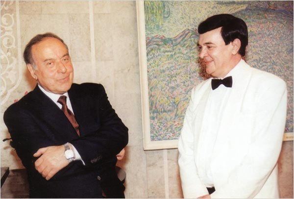 Гейдар Алиев заменил мне отца -  беседа Эльмиры Ахундовой с Муслимом Магомаевым (ФОТО)