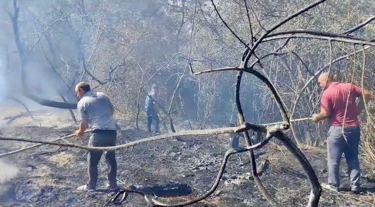 В Джалилабаде и Бейлагане произошли пожары