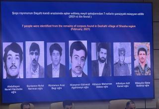 В Азербайджане установлены личности 15 человек, останки которых найдены в массовых захоронениях (ФОТО)