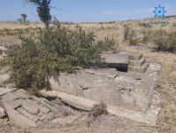В Физули на кладбище обнаружена мина-ловушка (ФОТО)