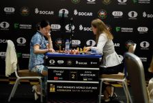 Кубок мира по шахматам в Баку: результаты первой партии полуфинала и финала среди мужчин и женщин (ФОТО)