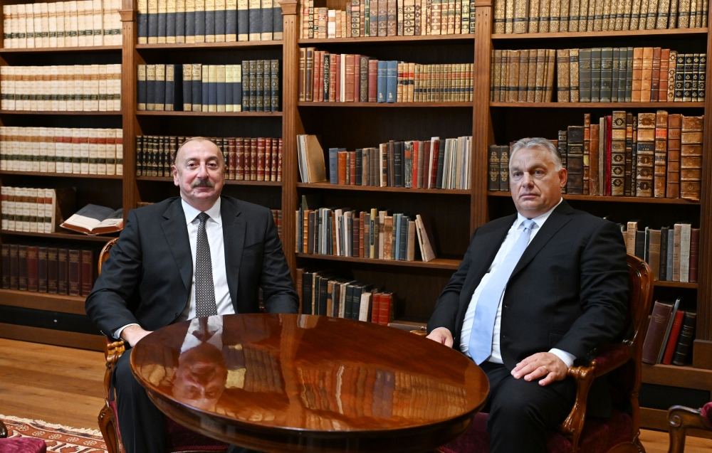 В Будапеште состоялась встреча Президента Ильхама Алиева с премьер-министром Венгрии Виктором Орбаном (ФОТО)