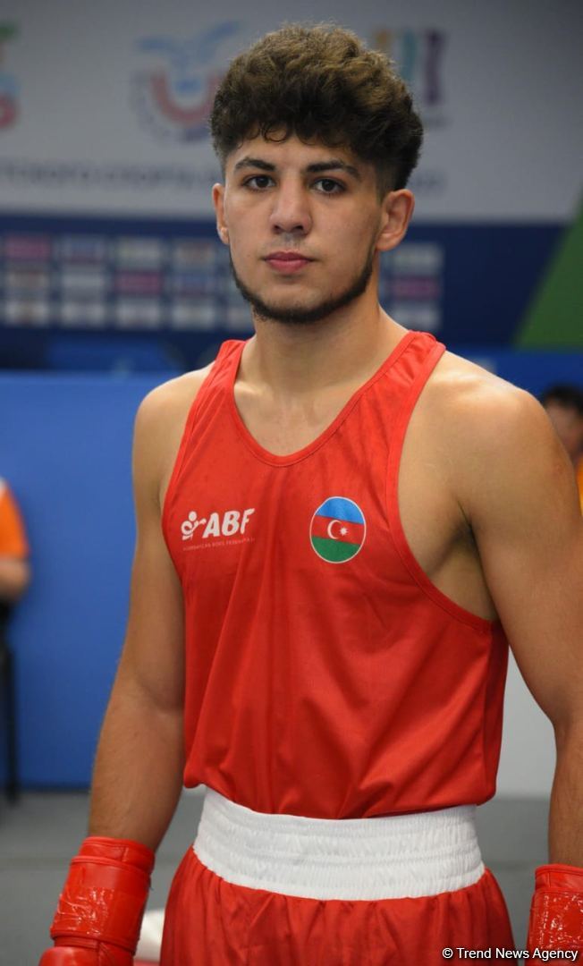 Azərbaycan boksçusu Şəmsi Şahbazov yarımfinala yüksəlib (FOTO)