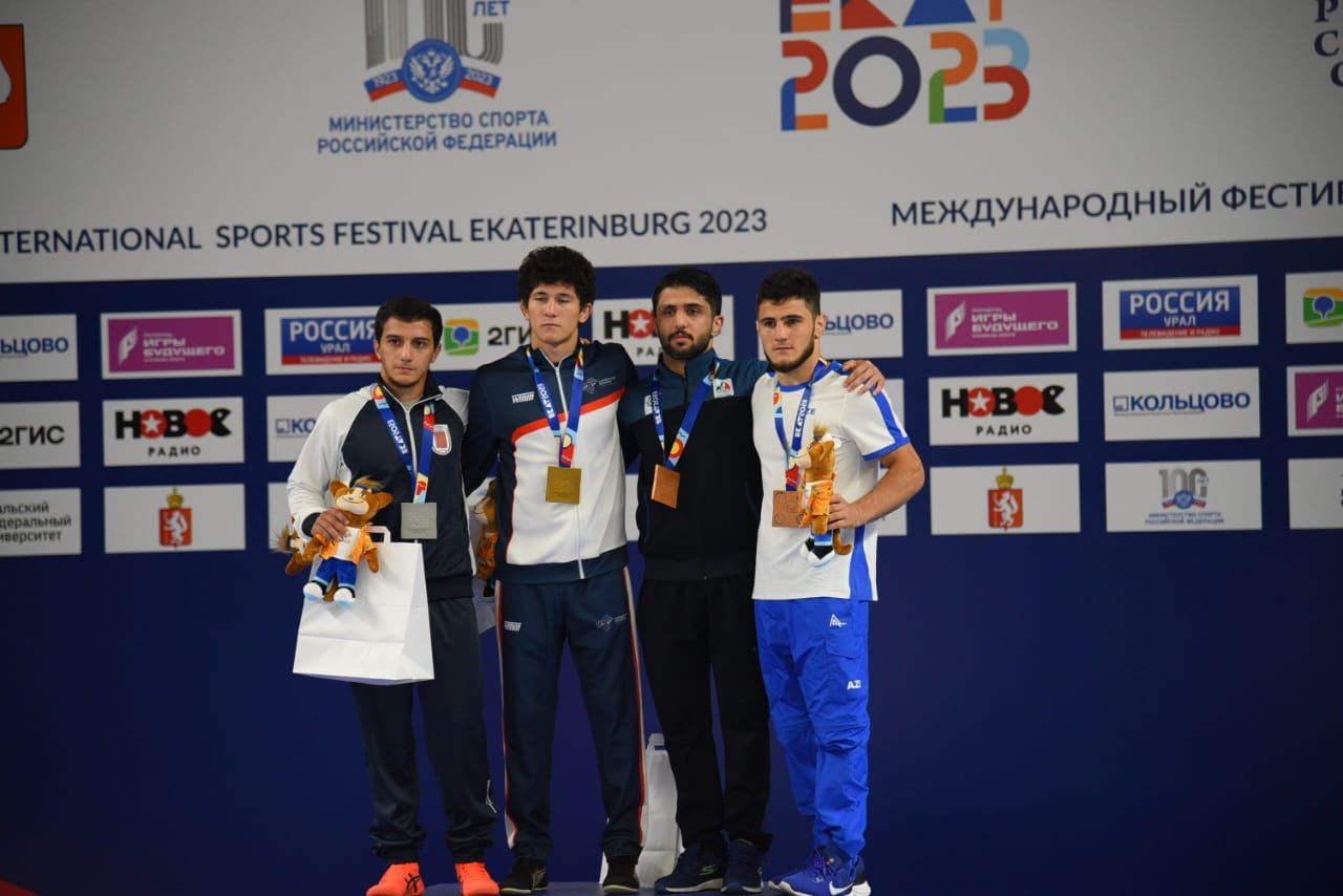 Azerbaijani athlete wins bronze medal at the International University Festival (PHOTO)