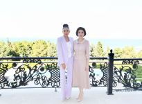 First Lady Mehriban Aliyeva meets with Uzbekistan's First Lady (PHOTO/VIDEO)