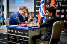 First game of Baku World Chess Cup final ends in draw (PHOTO)