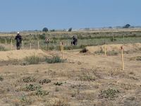 FHN əməkdaşları azad olunmuş ərazilərin minalardan təmizlənməsi işlərini davam etdirir (FOTO)
