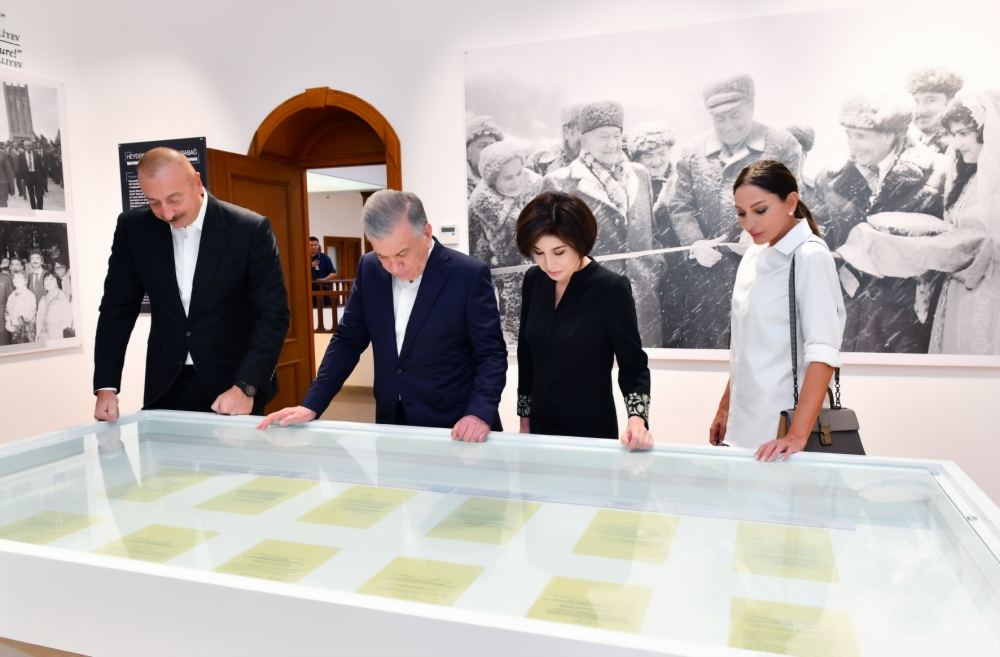 Azərbaycan ilə Özbəkistan prezidentləri və xanımları Şuşaya səfər ediblər (YENİLƏNİB) (FOTO)