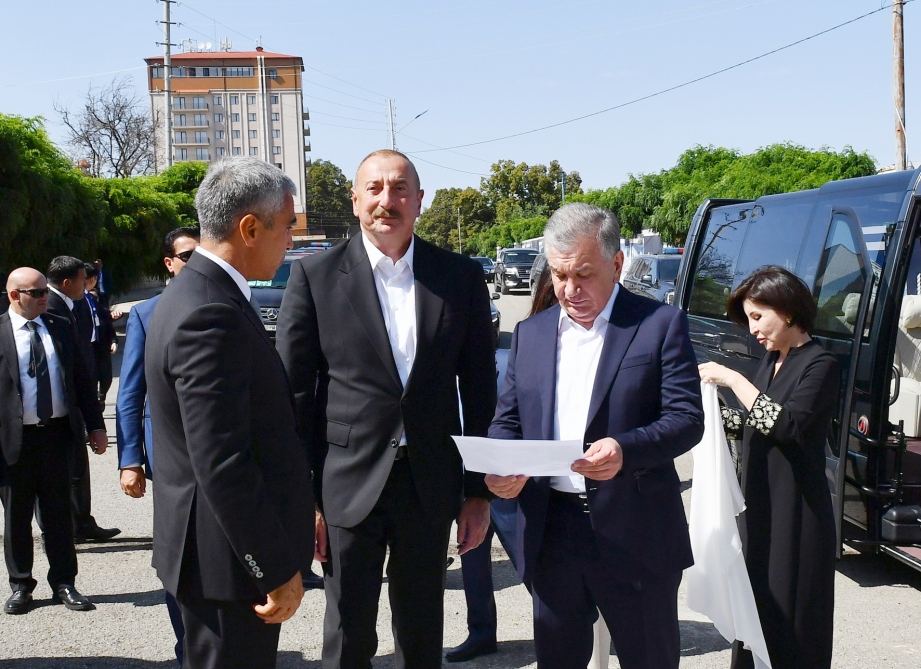 Azərbaycan ilə Özbəkistan prezidentləri və xanımları Şuşaya səfər ediblər (YENİLƏNİB) (FOTO)