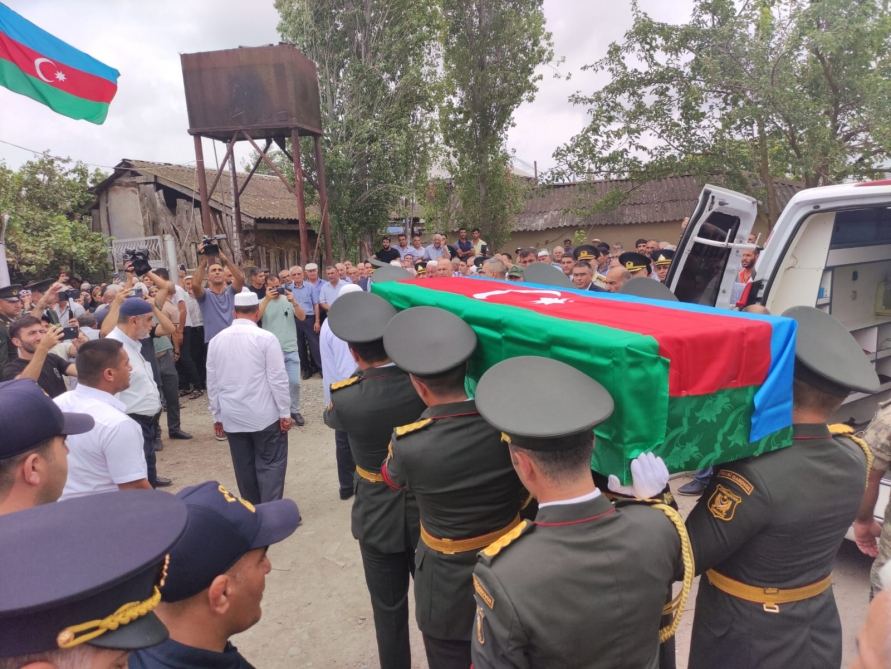 В Хачмазе захоронены останки шехида, пропавшего без вести 31 год назад в селе Дашалты