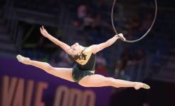 Azərbaycanın bədii gimnastı Paris Olimpiadasına lisenziya qazanıb (FOTO)