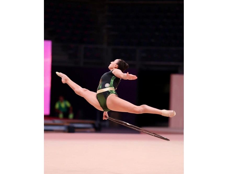 Азербайджанская гимнастка завоевала лицензию на Олимпиаду в Париже (ФОТО)