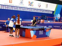 Азербайджанские теннисистки одержали победу в соревнованиях в Екатеринбурге (ФОТО)