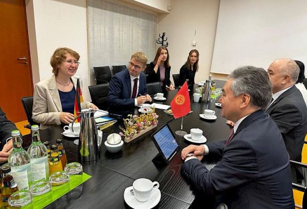 Глава МИД Кыргызстана в Берлине обсудил вопросы экологии