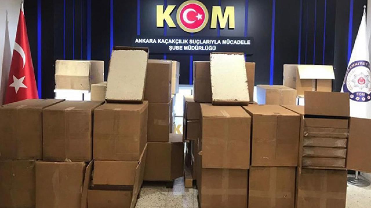 Ankarada 1540 litr saxta etil spirti müsadirə edilib, 4 nəfər saxlanılıb