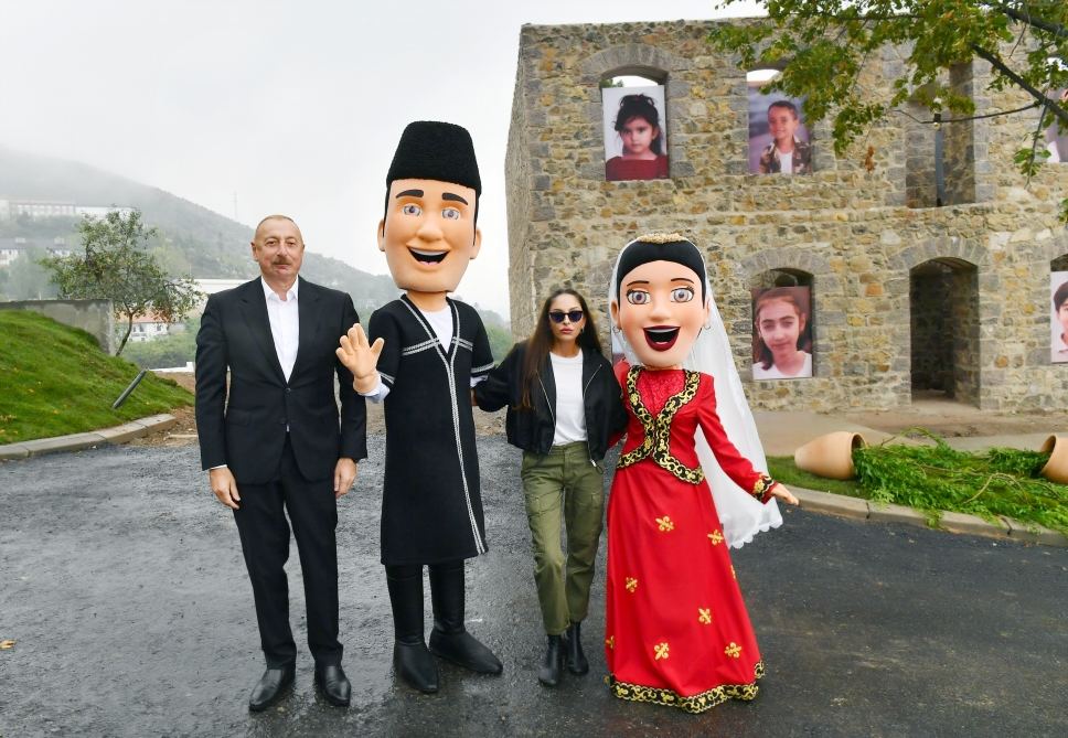President Ilham Aliyev, First Lady Mehriban Aliyeva participate in Lachin City Day festivities (PHOTO/VIDEO)