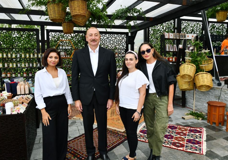 President Ilham Aliyev, First Lady Mehriban Aliyeva participate in Lachin City Day festivities (PHOTO/VIDEO)