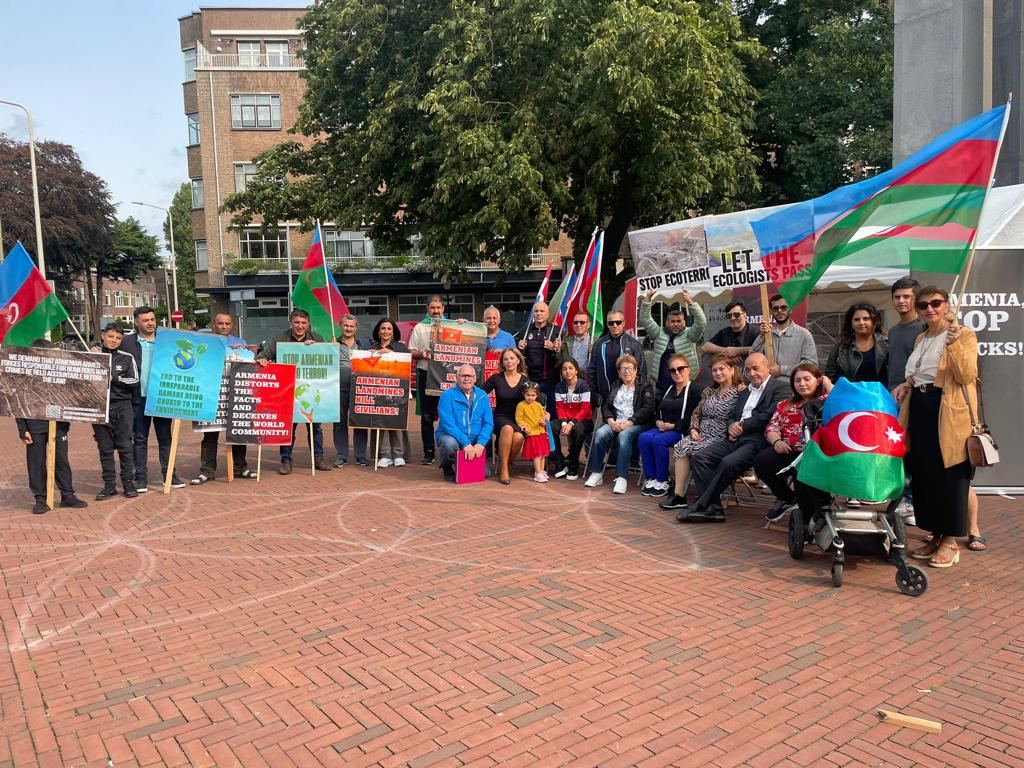 Азербайджанская община в Нидерландах выразила протест против провокаций Армении