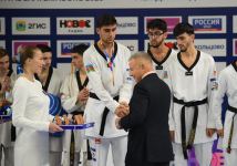 Азербайджанские тхэквондисты завоевали "бронзу" на соревнованиях в Екатеринбурге (ФОТО)