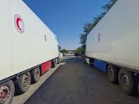 Автоколонна с 40 тоннами муки, отправленная из Баку, уже пятый день ожидает на дороге Агдам-Ханкенди (ФОТО)