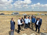 Organization of Islamic Cooperation delegation visits destroyed cemetery in Fuzuli (PHOTO)