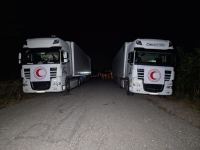 Автоколонна с продовольствием, отправленная из Баку для армянских жителей Карабаха, уже неделю ожидает на дороге Агдам-Ханкенди (ФОТО)