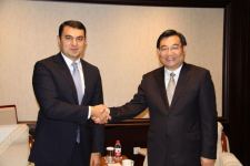 Делегация министерства культуры Азербайджана находится с визитом в Китае (ФОТО)