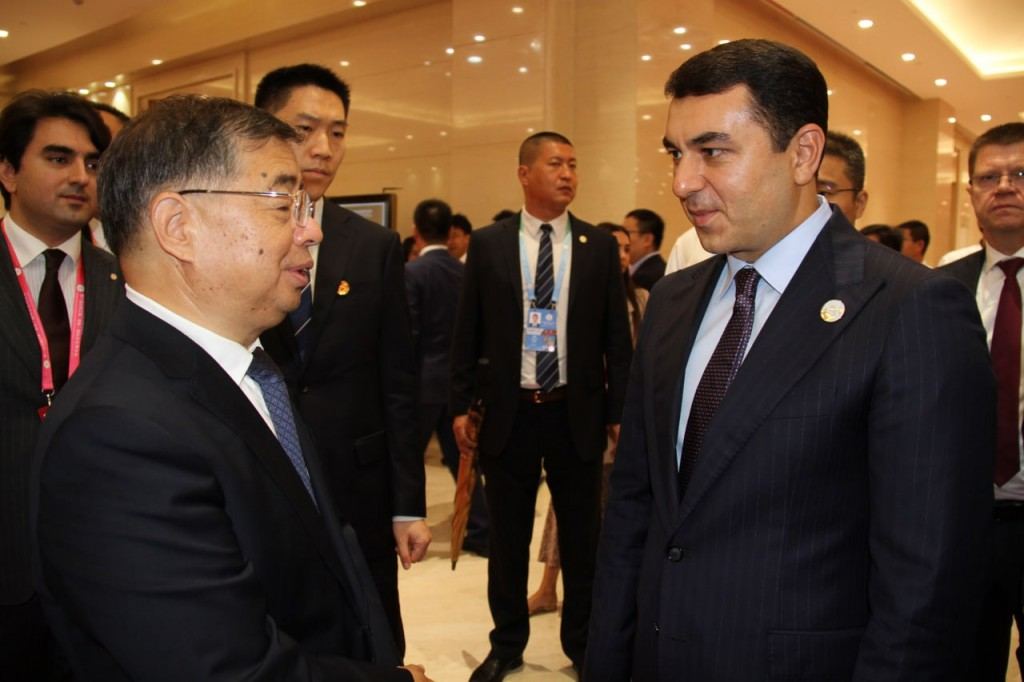 Министр культуры Азербайджана принял участие в открытии Международной выставки "Шелковый путь" в Китае (ФОТО)