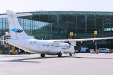 Международный аэропорт Гейдар Алиев принял первый рейс Georgian Wings (ФОТО)