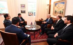 Assistant to Azerbaijani President meets Israeli PM (PHOTO)