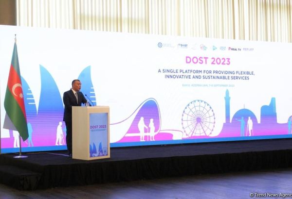 В Баку проходит международная конференция "DOST 2023: единая платформа для гибкого, инновационного и устойчивого предоставления услуг" (ФОТО)