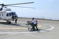 В лачинском селе Аганус произошло ДТП, пострадавшие доставлены вертолетом в Баку (ФОТО/ВИДЕО)