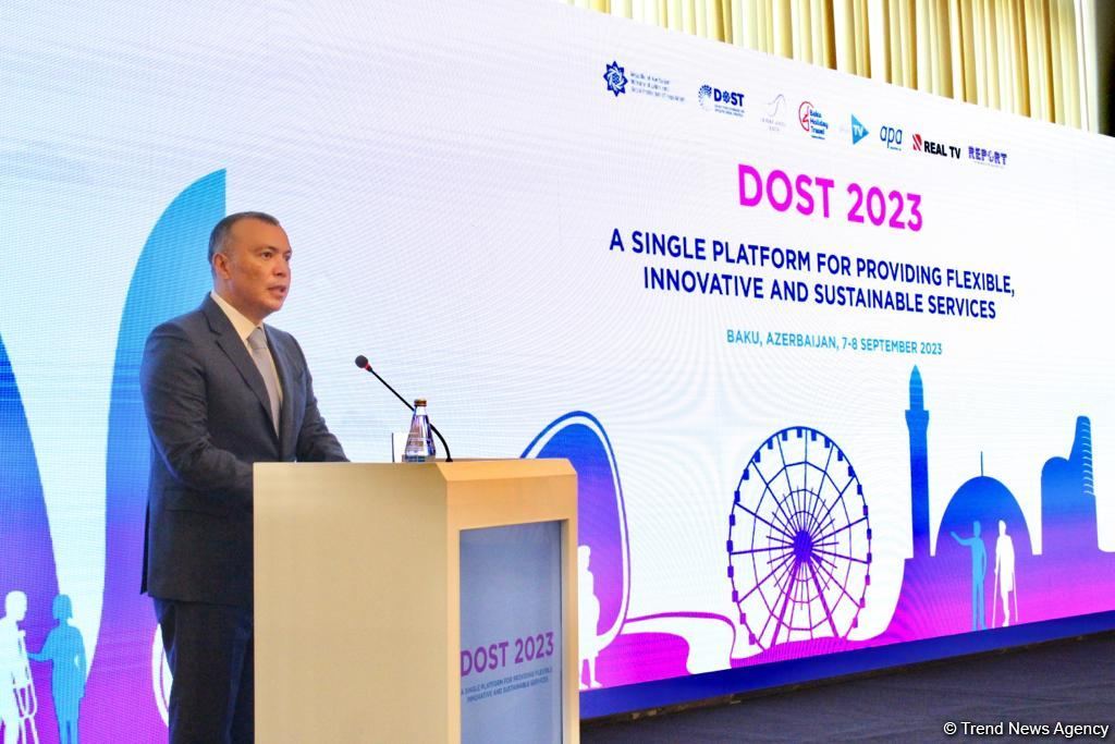 В Баку проходит международная конференция "DOST 2023: единая платформа для гибкого, инновационного и устойчивого предоставления услуг" (ФОТО)