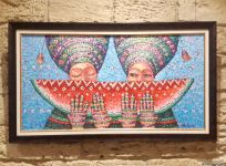 "Арбузный фестиваль" в Ичеришехер – сочный плод на картинах азербайджанских художников (ФОТО)