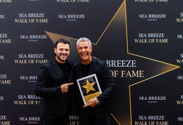 На Sea Breeze Walk of Fame состоялась церемония закладки звезды всемирно известного Alessandro Safina (ФОТО)