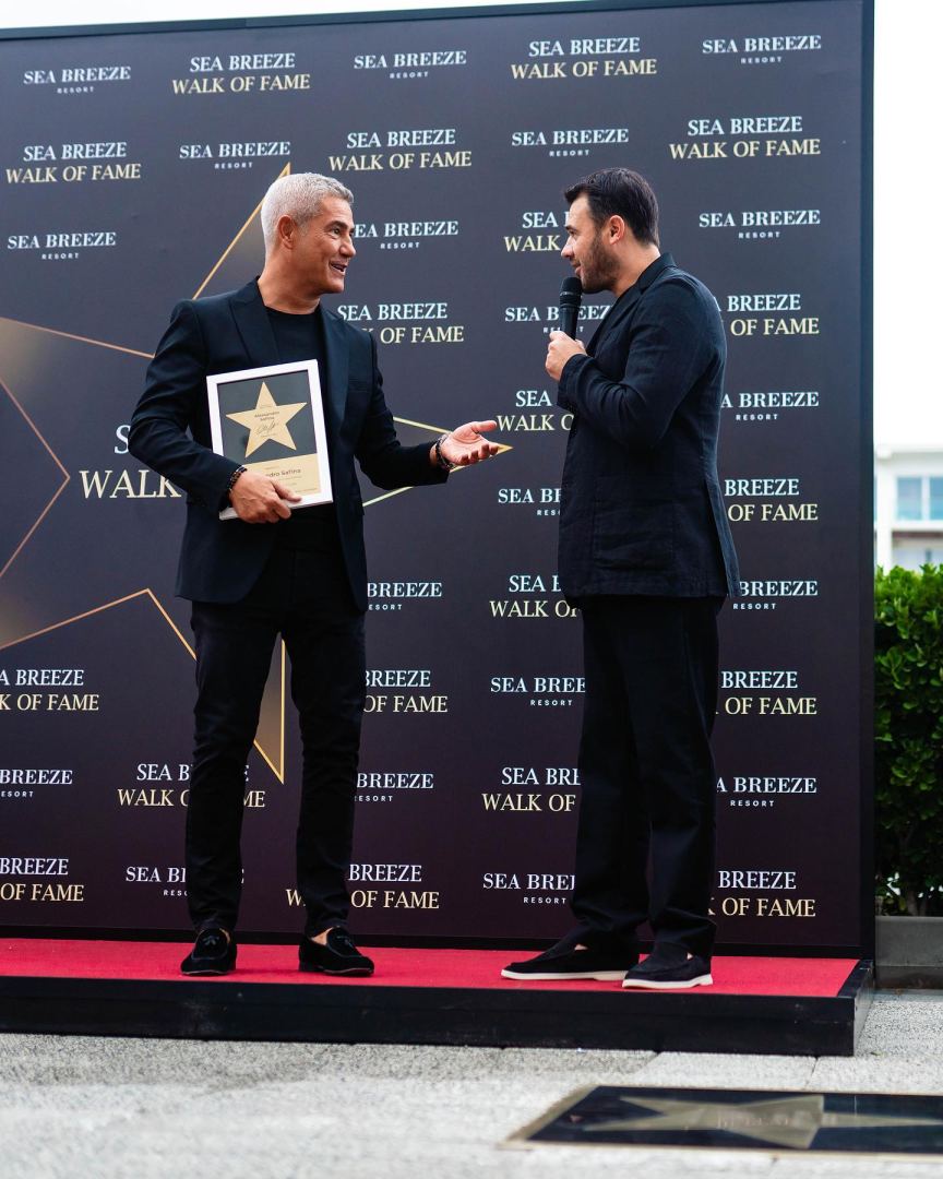 На Sea Breeze Walk of Fame состоялась церемония закладки звезды всемирно известного Alessandro Safina (ФОТО)