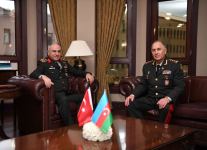 Состоялась встреча начальников генштабов Азербайджана и Турции (ФОТО/ВИДЕО)