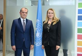 Azerbaijani FM meets with UNECE Executive Secretary (PHOTO)
