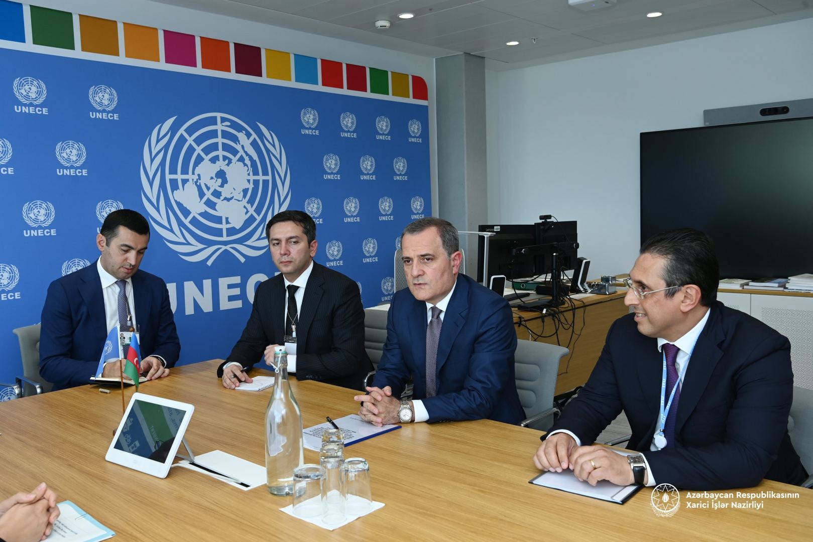 Azerbaijani FM meets with UNECE Executive Secretary (PHOTO)