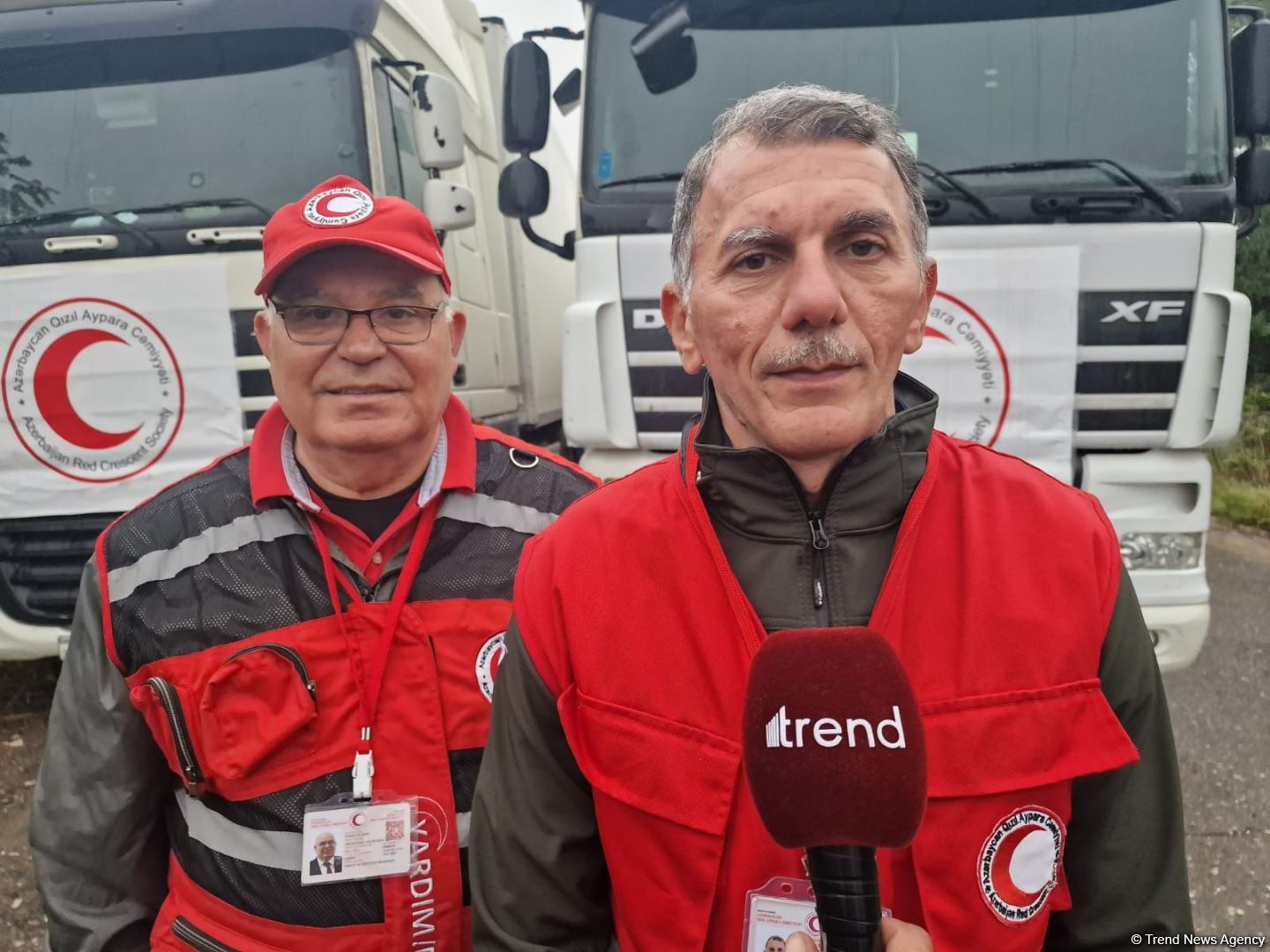 Azerbaijan Red Crescent Society looks to speak with Russian Red Cross team after their return from Khankendi