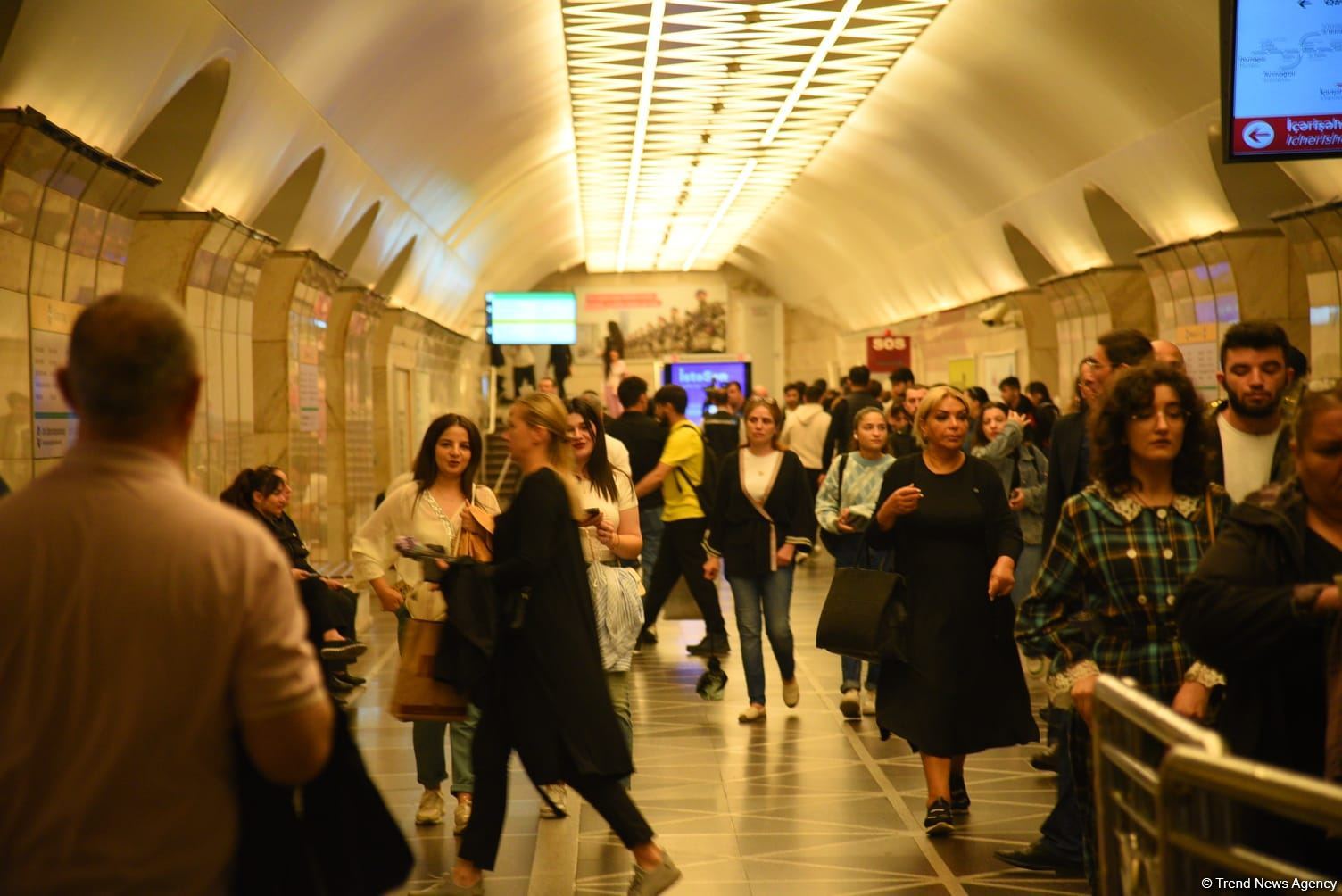 Bakı metrosu bayramda gücləndirilmiş iş rejimində işləyəcək